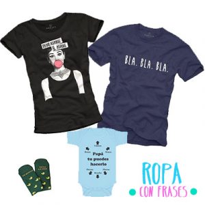 ropa con frases
